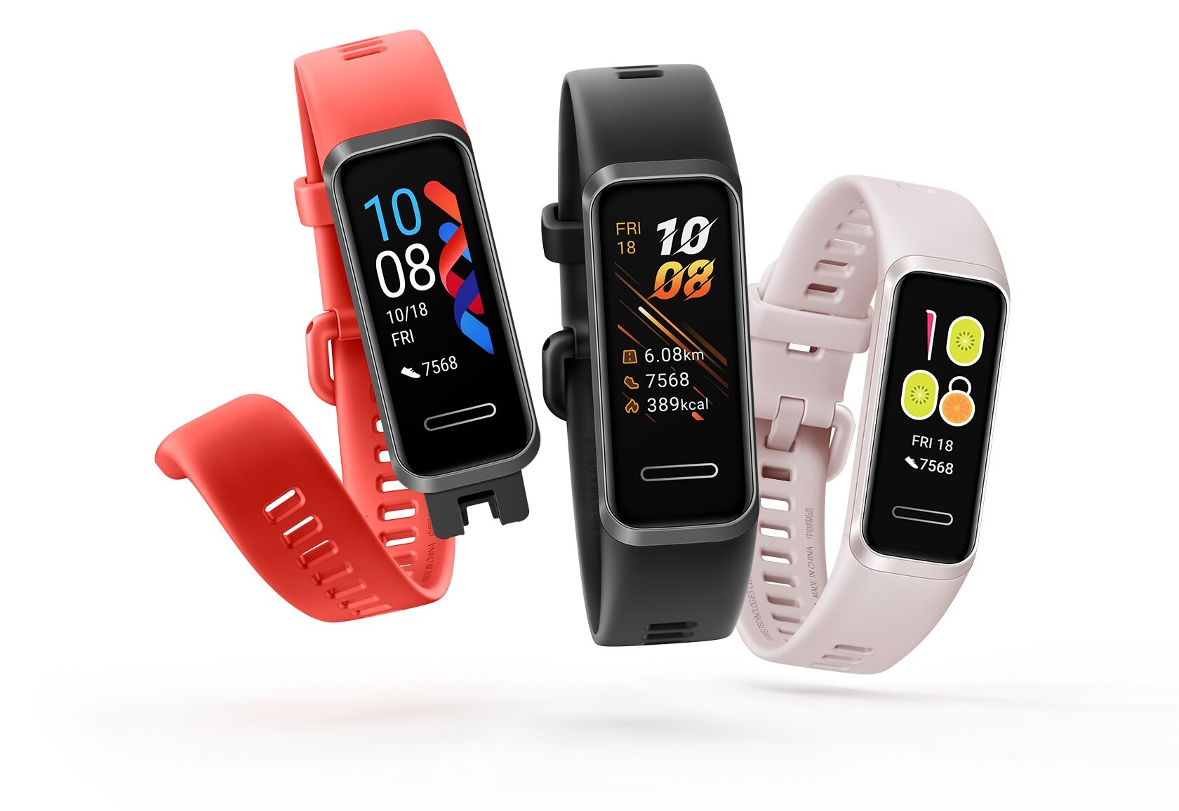 Νέο Huawei Band 4 με έγχρωμη οθόνη και USB-A connector για φόρτιση