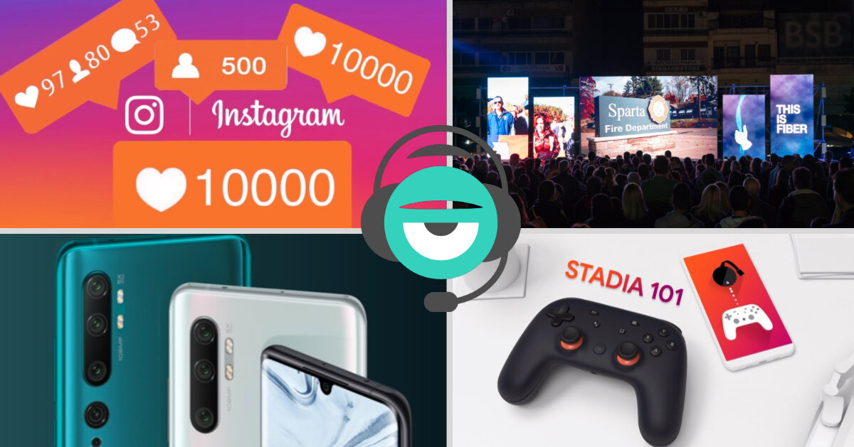 3 στον αέρα S03E12: Fiber, Disney+, Xiaomi, Instagram, Public, και Google Stadia