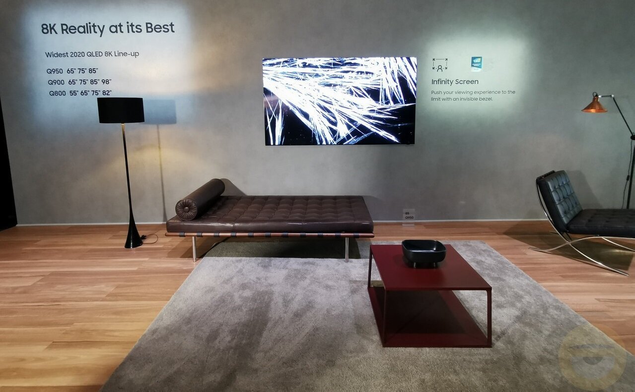 Εξαιρετικά εντυπωσιακή η νέα frame-less τηλεόραση QLED 8K της Samsung, Q950