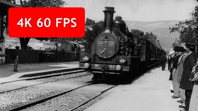 Ασπρόμαυρο βίντεο του 1895 αναβαθμίζεται σε ανάλυση 4K @ 60fps