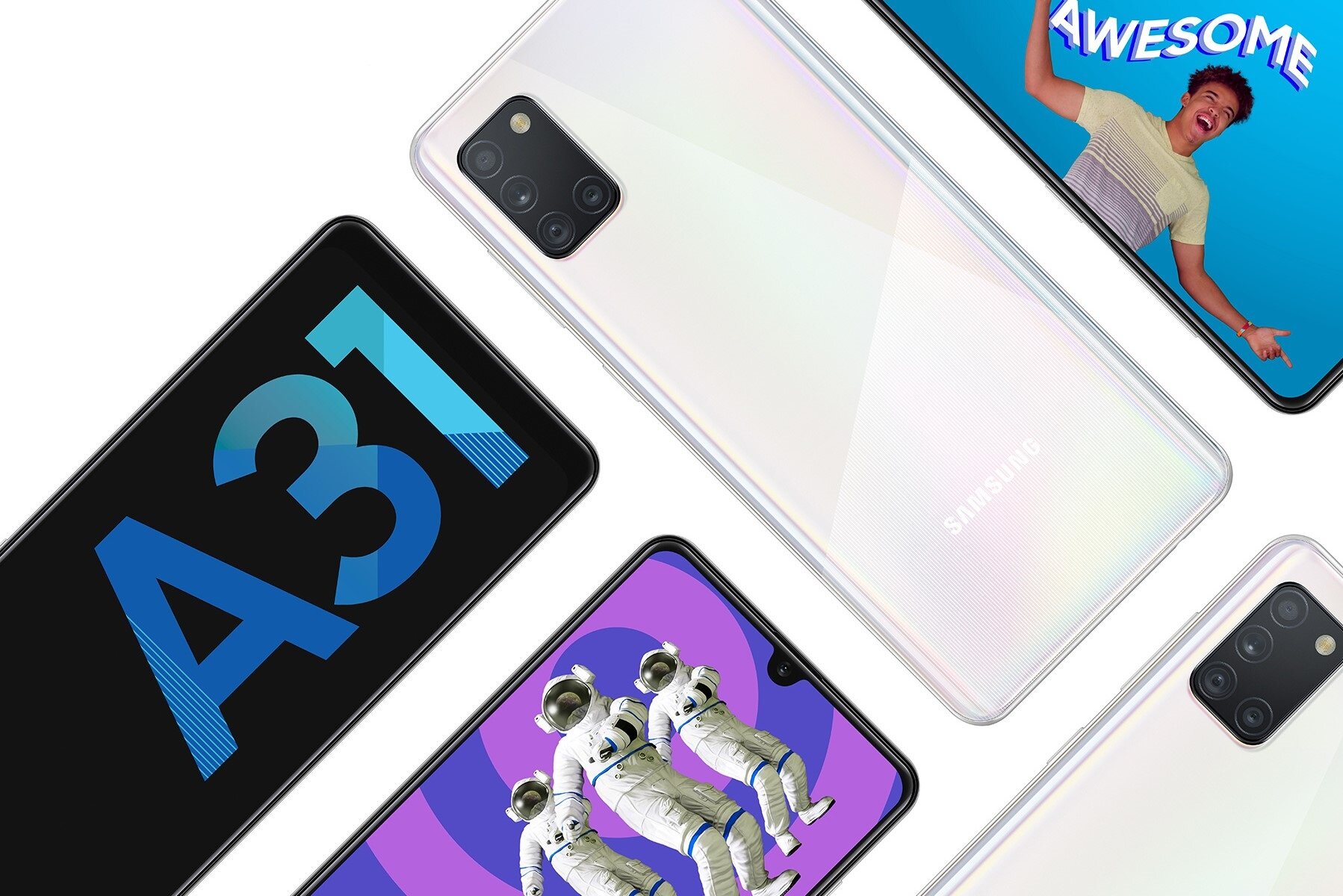 Το νέο Samsung Galaxy A31 έχει τετραπλή κάμερα 48MP και μπαταρία 5000mAh