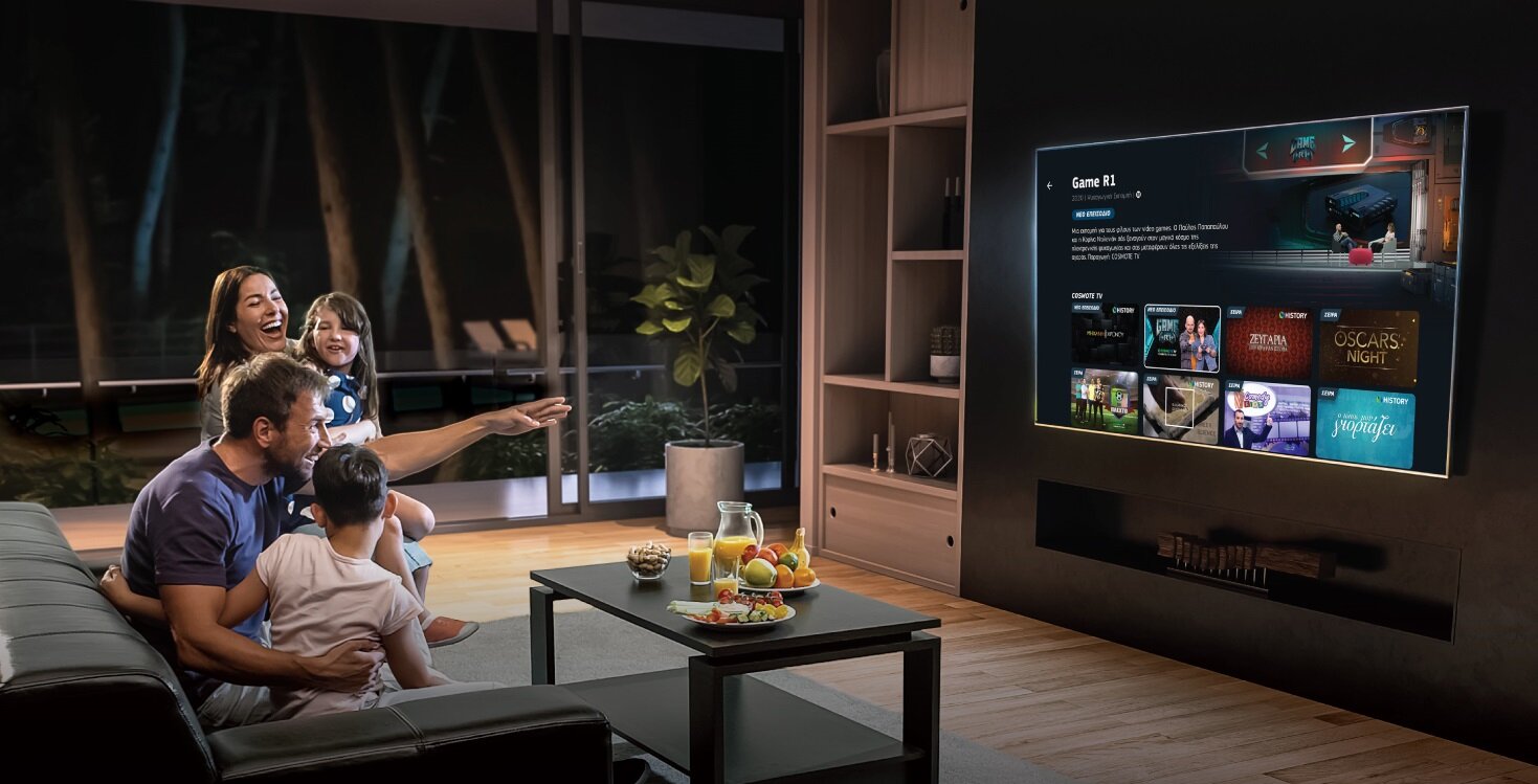 H εφαρμογή της streaming υπηρεσίας COSMOTE TV τώρα διαθέσιμη και στις τηλεοράσεις SONY