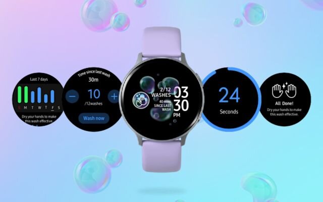 Η Samsung δημιούργησε ένα smartwatch app για να σας θυμίζει να πλένετε τα χέρια σας