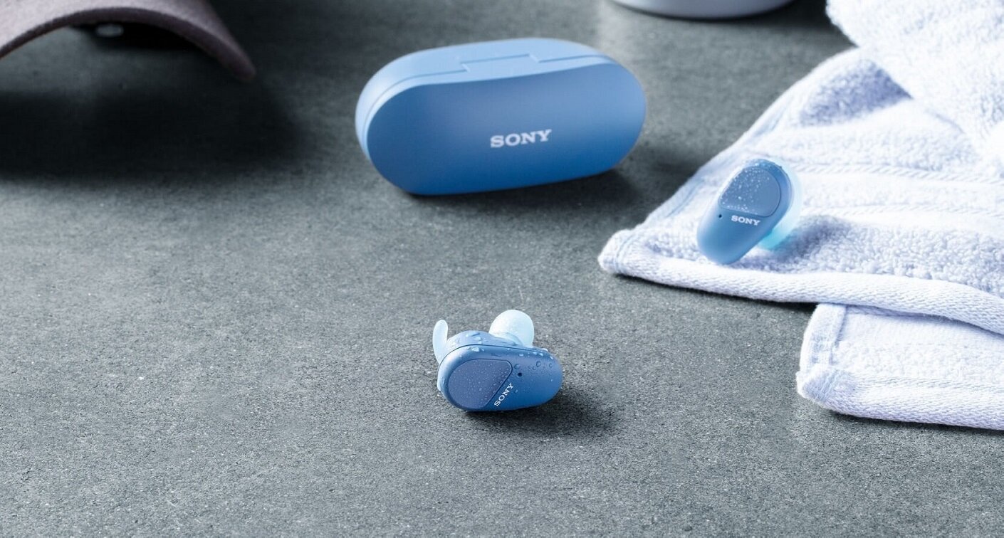 Τα νέα TWS ακουστικά Sony WF-SP800N έχουν active noise cancelation και αυτονομία 9 ωρών