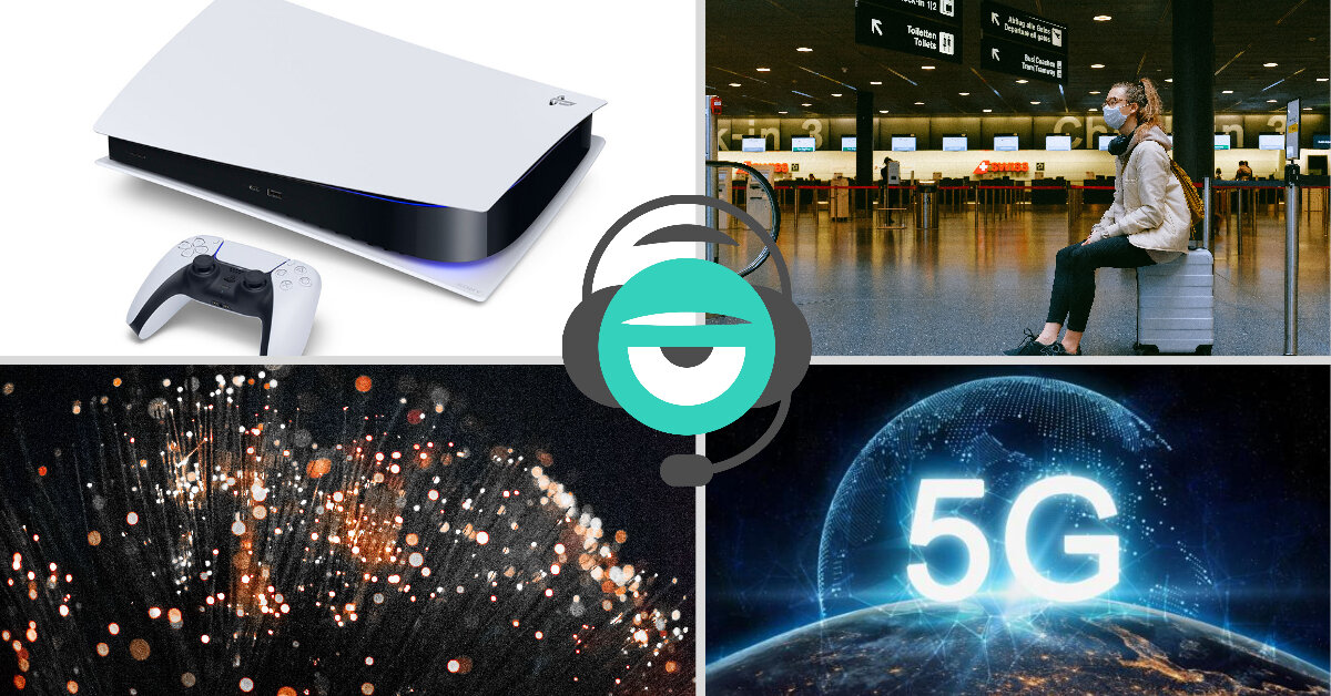 3 στον αέρα S03E43: Ταξίδι με αεροπλάνο, 5G, PlayStation 5, Github, Fiber και..Cold Brew