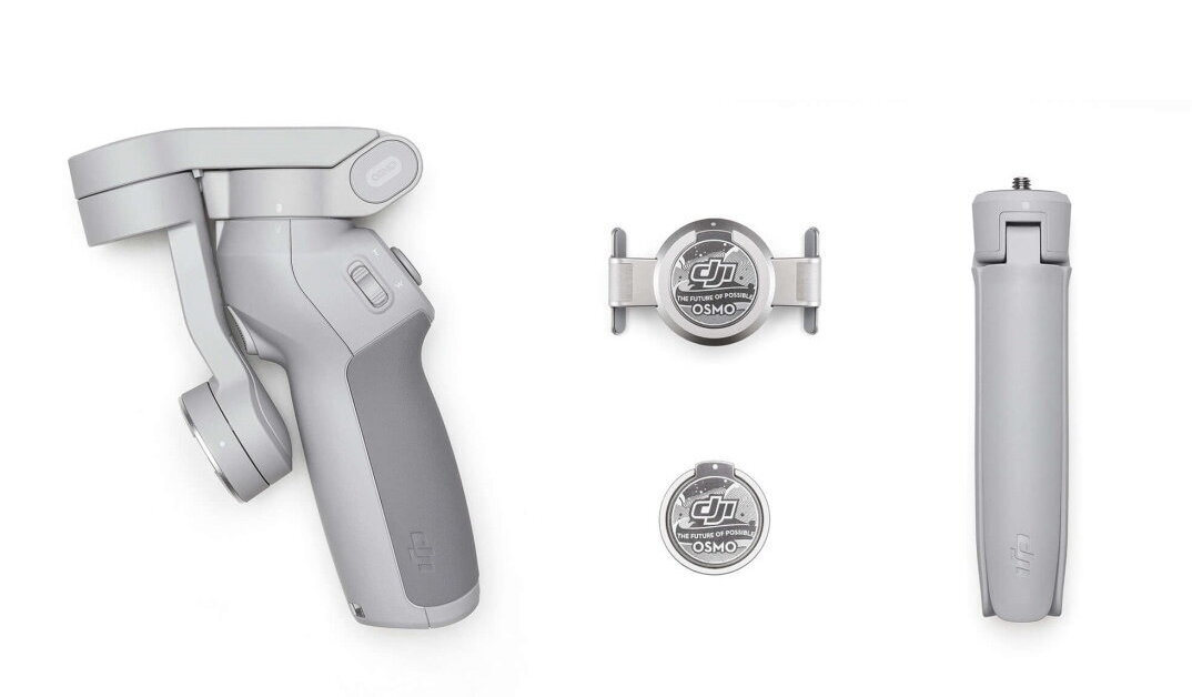 Το DJI Osmo Mobile 4 διαθέτει μαγνητικό σύστημα στήριξης του smartphone σας