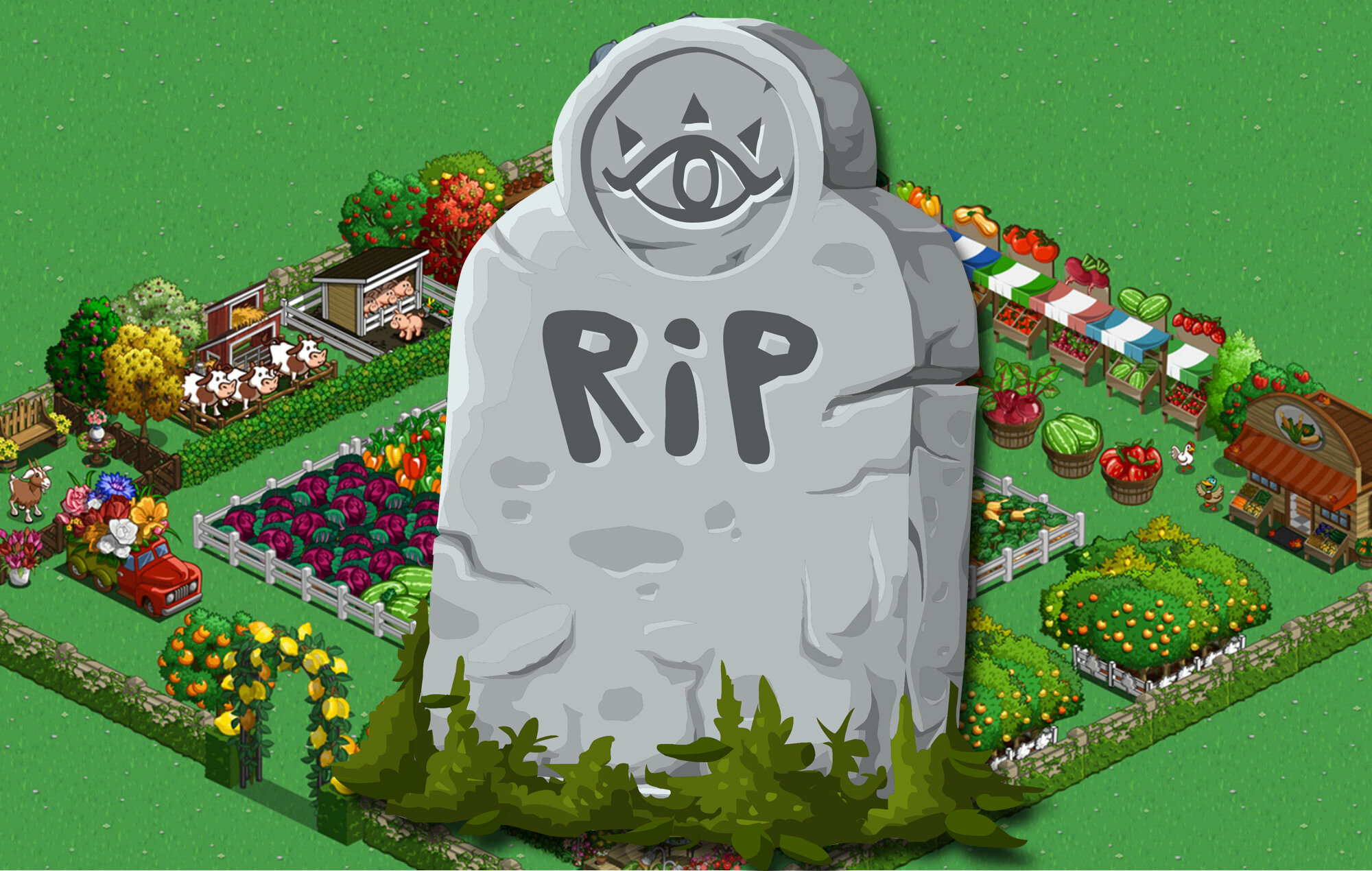Τίτλοι τέλους για το FarmVille στο Facebook