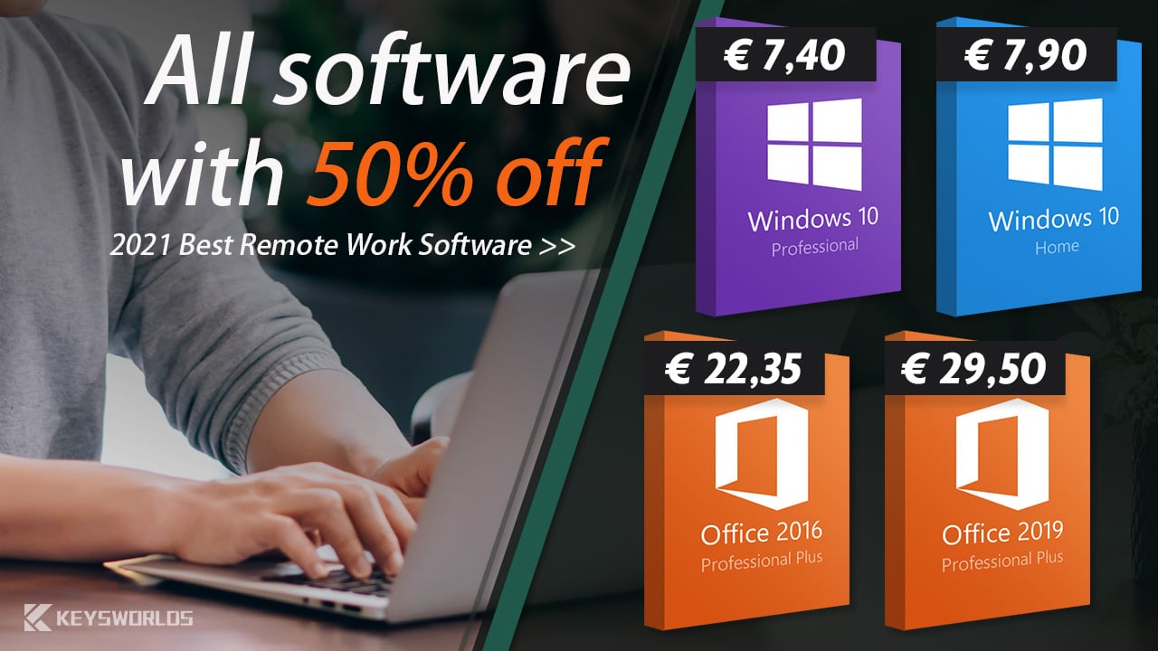 Keysworlds: Αυθεντικα Windows 10 keys από 7.40€;