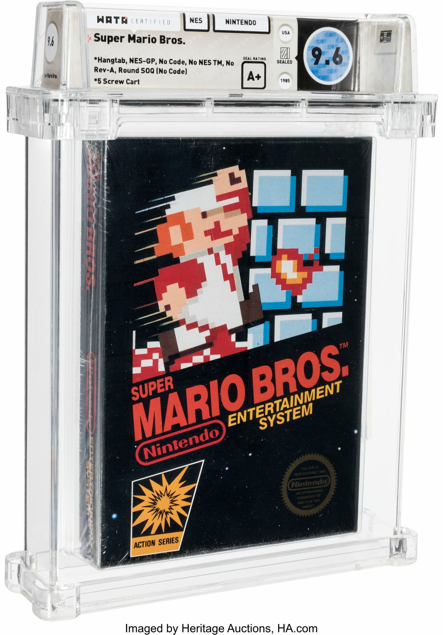 Σφραγισμένο Super Mario Bros. πωλείται έναντι 660.000 δολαρίων σε δημοπρασία
