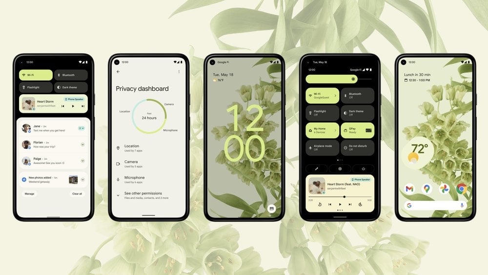 To Android 12 είναι πιο γρήγορο και έρχεται με μεγάλες σχεδιαστικές αλλαγές