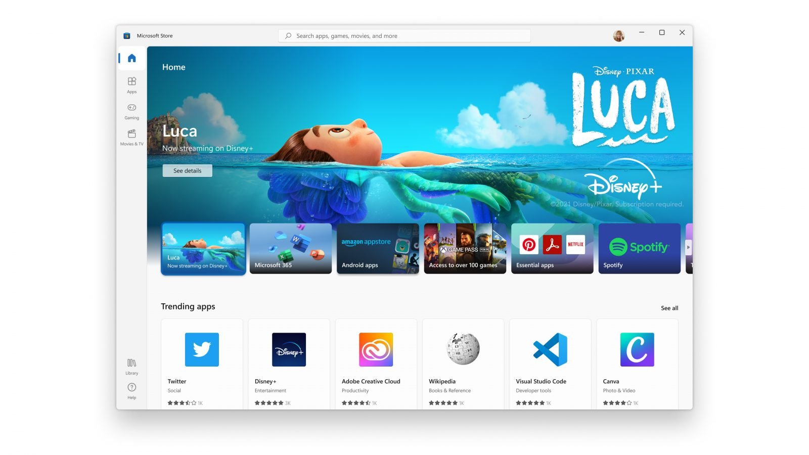 Καλοδεχούμενα τα Epic Games Store και Steam στo κατάστημα των Windows 11 λέει η Microsoft