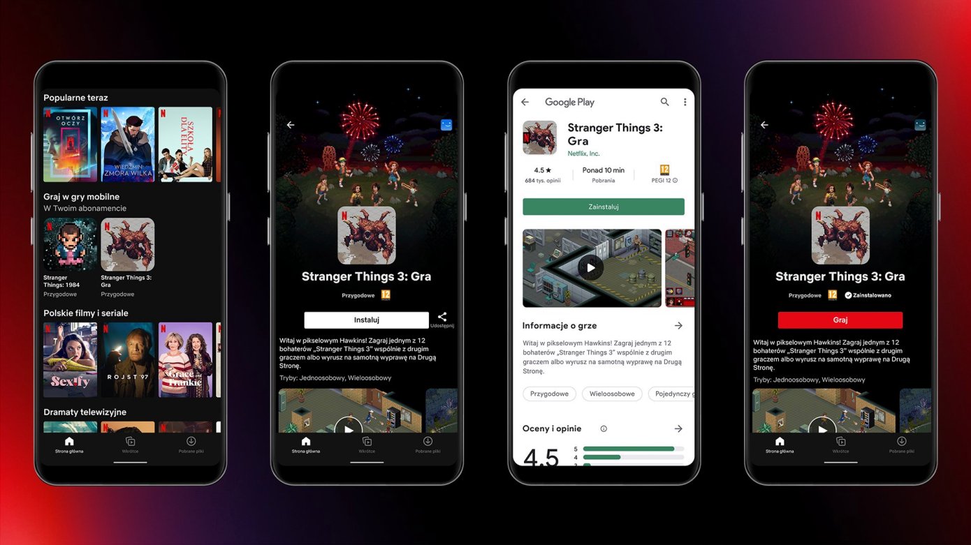 Το Netflix ξεκίνησε τις δοκιμές mobile παιχνιδιών στην Πολωνία