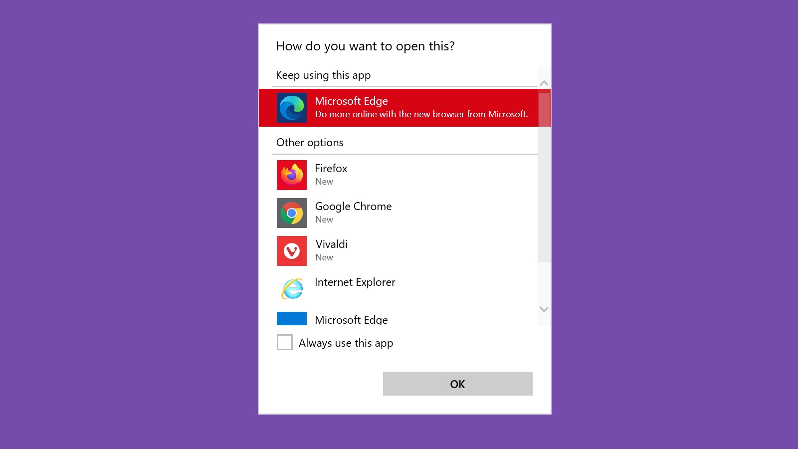 Η αλλαγή από Edge σε άλλον browser είναι πιο ενοχλητική στα Windows 11