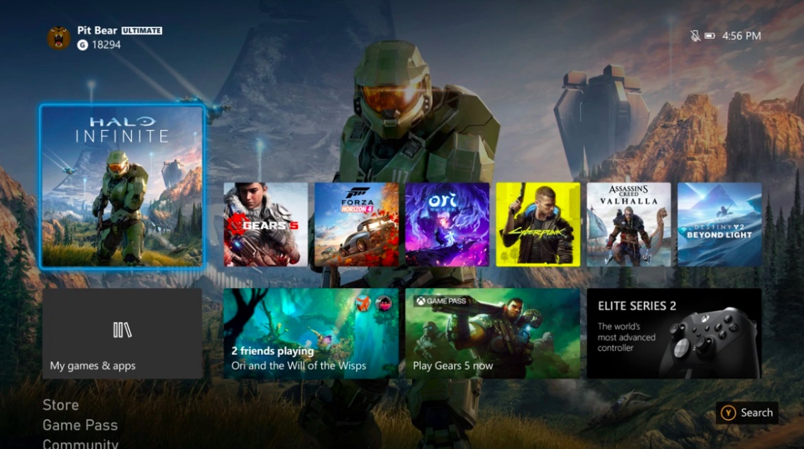 Το dashboard του Xbox Series X θα υποστηρίξει σύντομα 4K ανάλυση