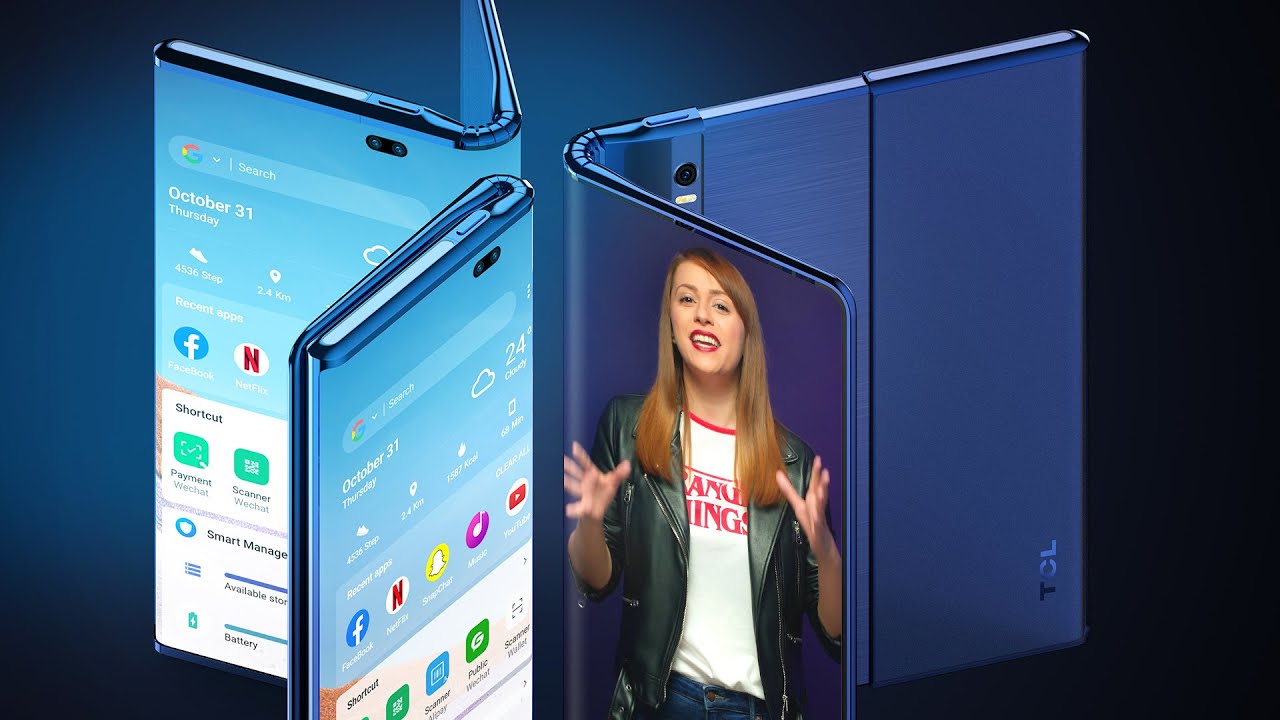 Το πρωτότυπο κινητό Fold ‘n Roll της TCL διαθέτει foldable και rollable οθόνη