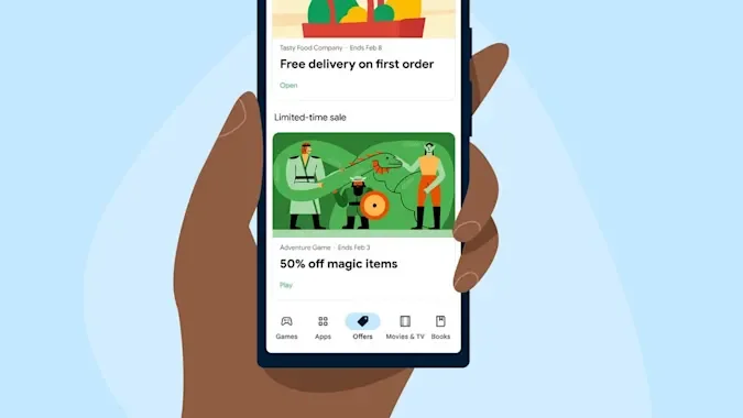 Νέα καρτέλα με «Προσφορές» στο Google Play store