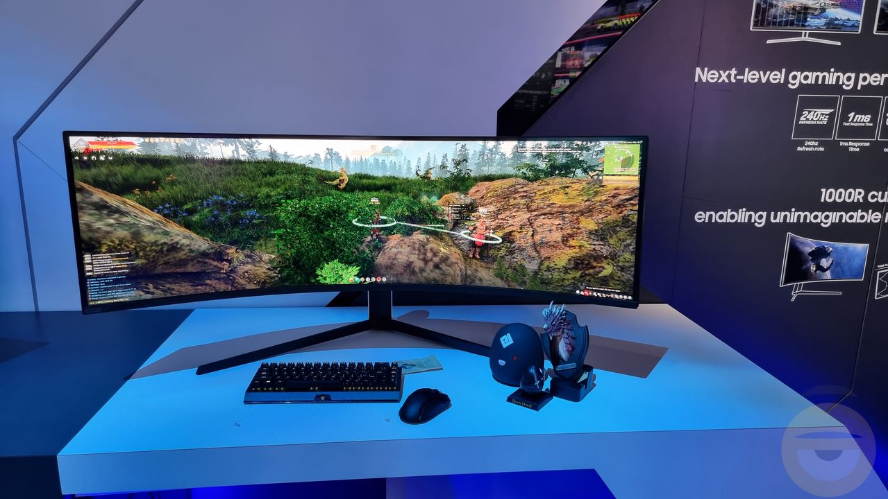 Η πρώτη κυρτή 4Κ gaming οθόνη με 240Hz είναι η Odyssey Neo G8 της Samsung
