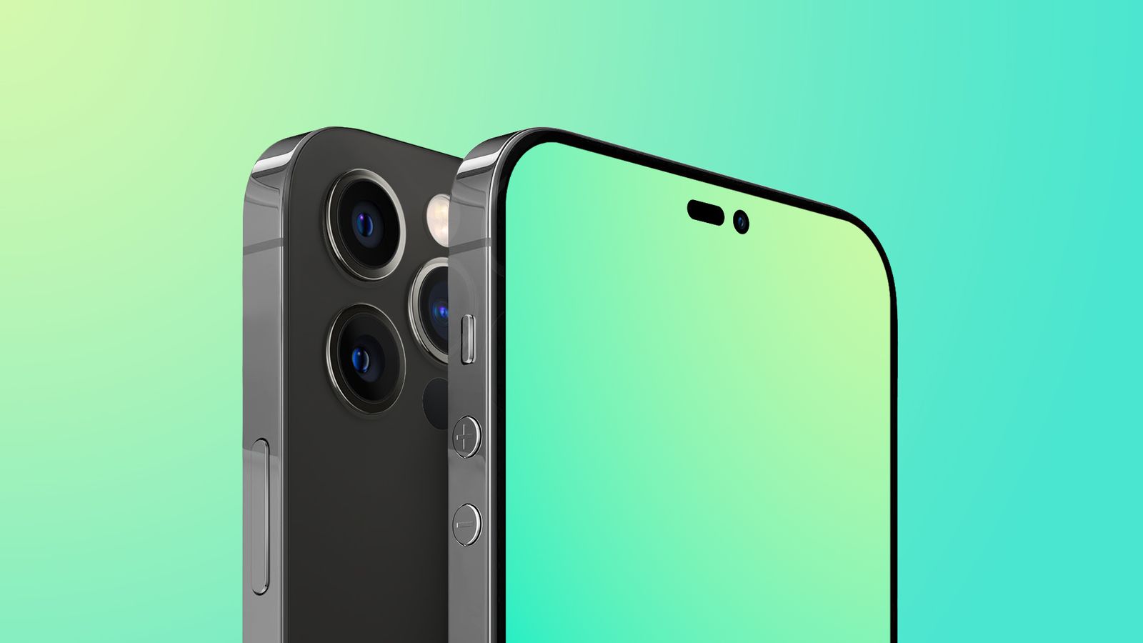Το iPhone 14 που θα έχει δύο ασύμμετρες οπές στην οθόνη, μία circular και μία pill-shaped