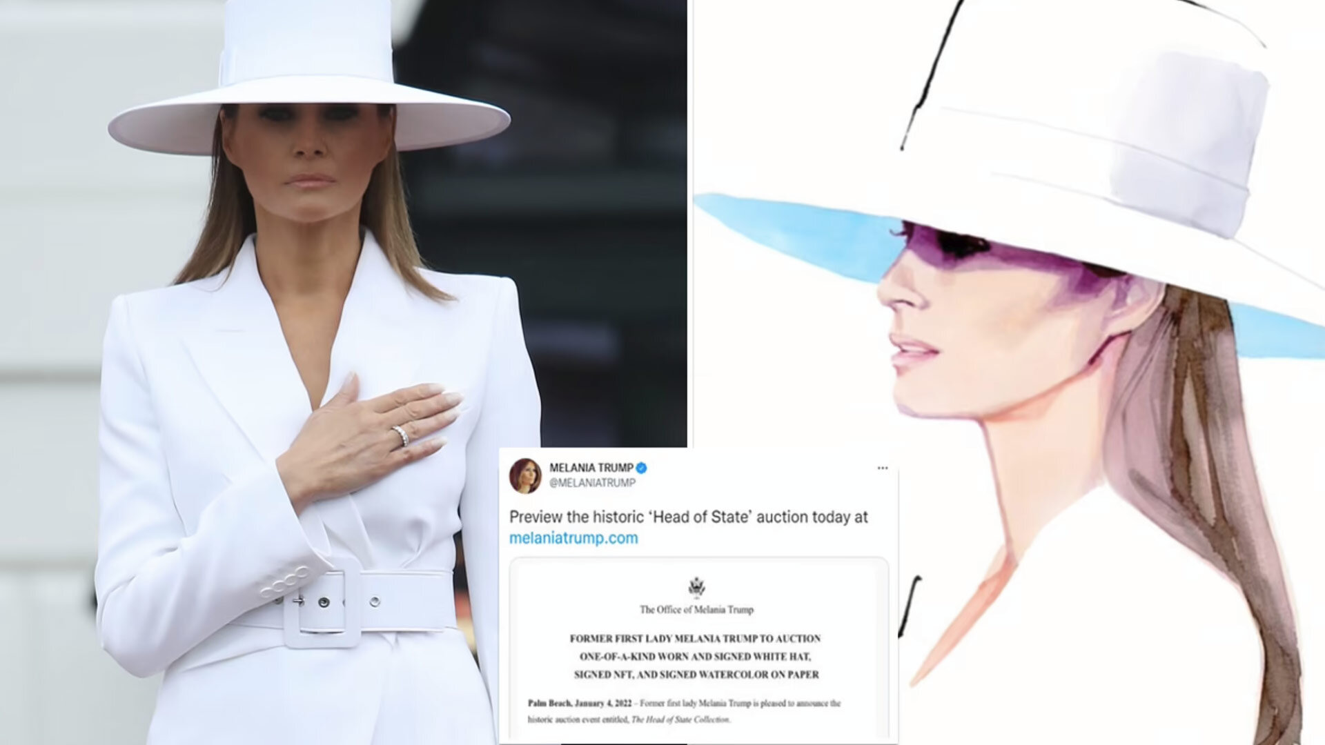 Η Melania Trump φαίνεται να αγόρασε το δικό της…. NFT στη δημοπρασία που είχε οργανώσει