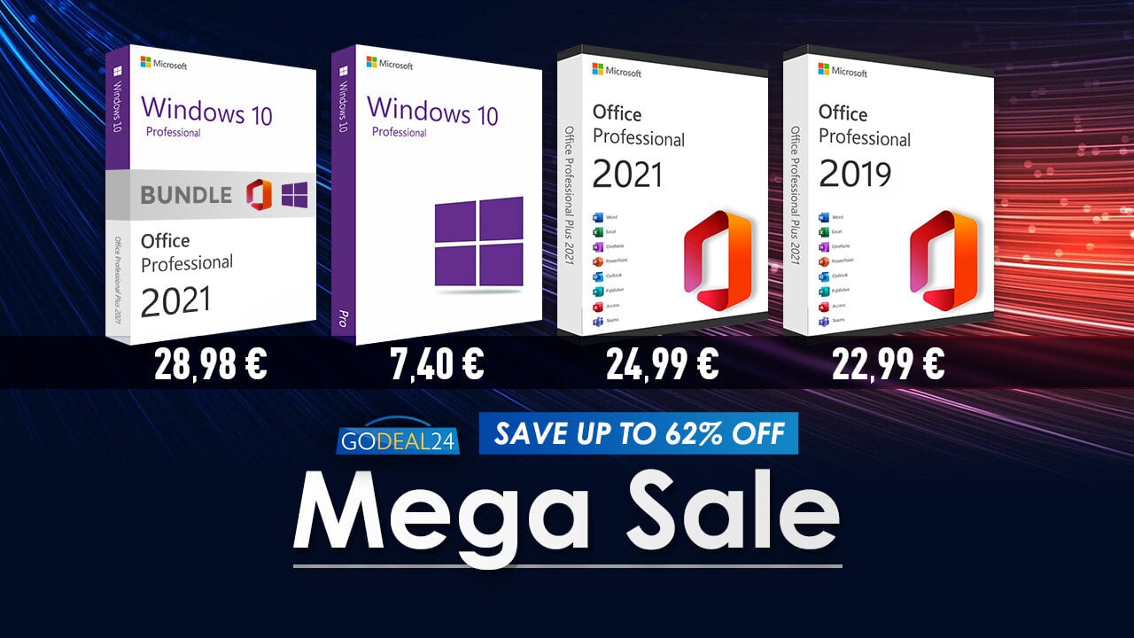 Αποκτήστε με μόλις 12.99€ μια Lifetime άδεια του Microsoft Office 2021! Έκπτωση έως και 62% από το Godeal24!