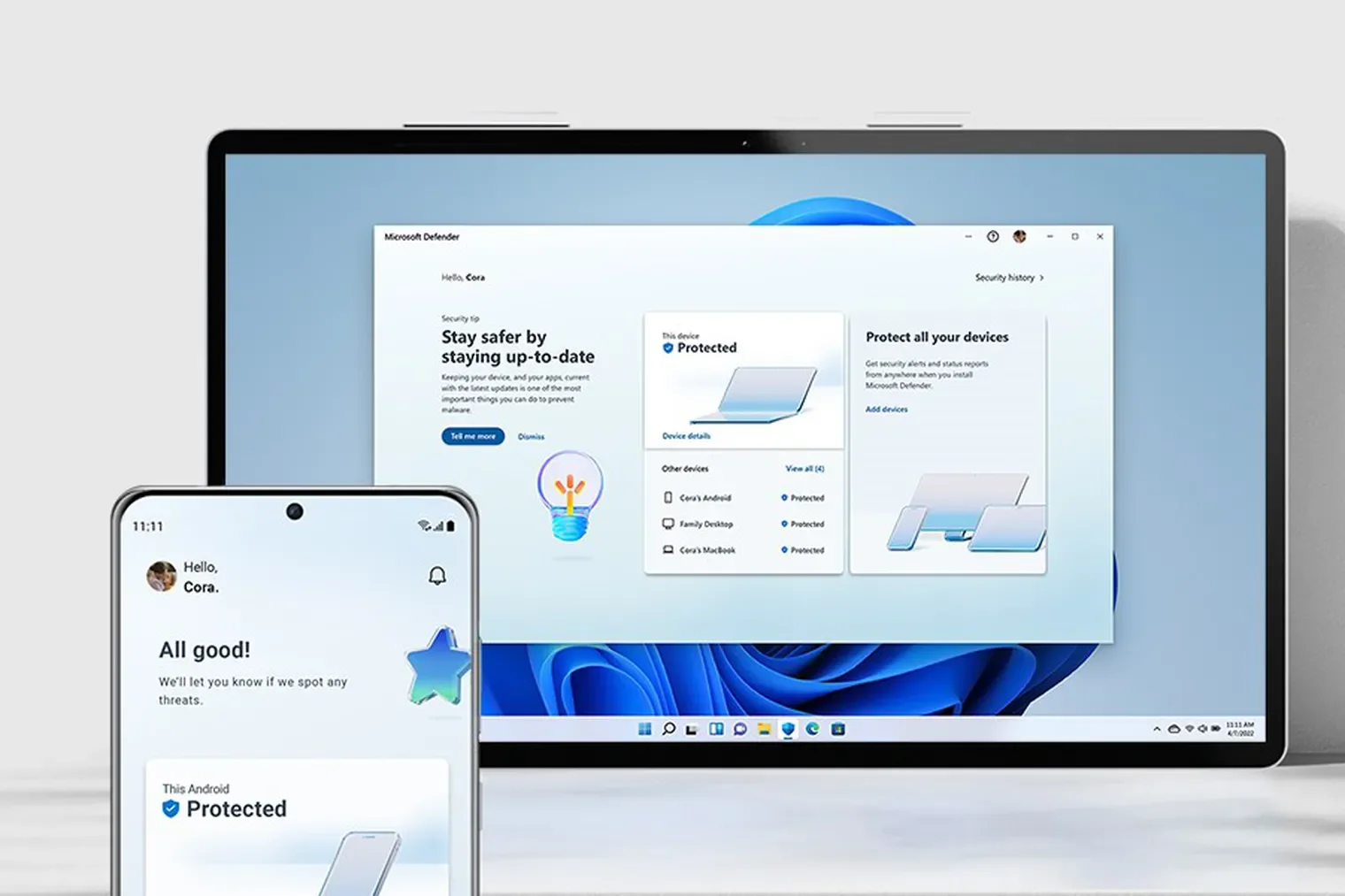 Περισσότερες πληροφορίες για "Το Microsoft Defender διαθέσιμο στα Windows, macOS, iOS και Android"
