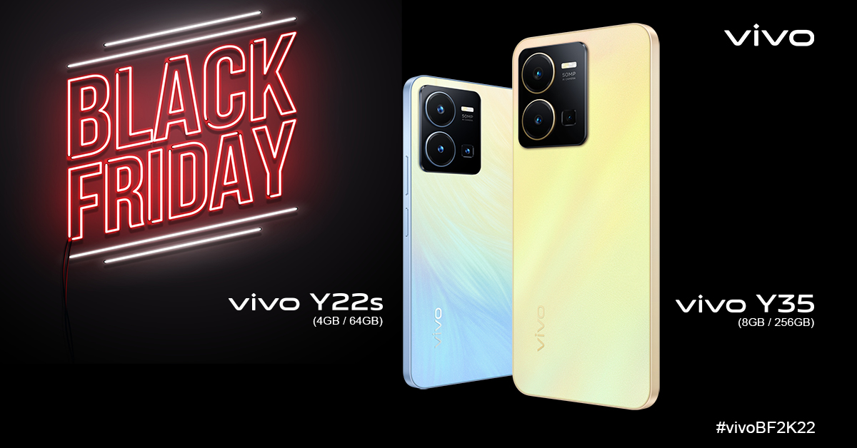 Περισσότερες πληροφορίες για "Η vivo δίνει τον ρυθμό στο φετινό Black Friday και σε προσκαλεί στο μεγαλύτερο πάρτυ... τιμών!"