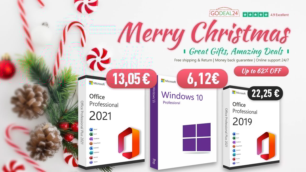 Πού και πώς να αγοράσετε γνήσια Windows και Office 2021 lifetime; Χριστούγεννα στο Godeal24 με μεγάλες εκπτώσεις!