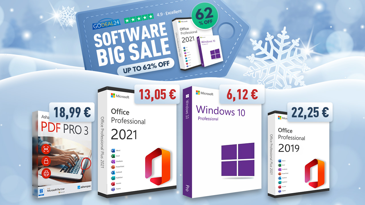 Πώς να αποκτήσετε τα γνήσια Windows 10 μόνο με 6,12€ και lifetime MS Office 2021 με μόλις 13,05€;