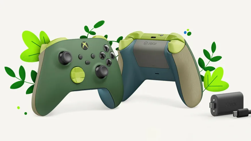 Το χειριστήριο Xbox Remix Special Edition κατασκευάζεται από ανακυκλωμένα CDs και έχει επαναφορτιζόμενη μπαταρία