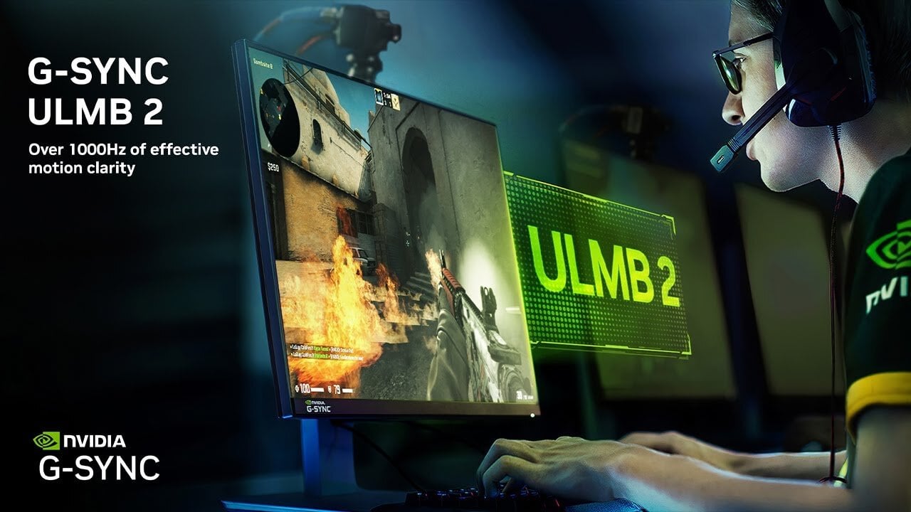 Η τεχνολογία Ultra-Low Motion Blur 2 επιτρέπει ακόμα υψηλότερα refresh rates