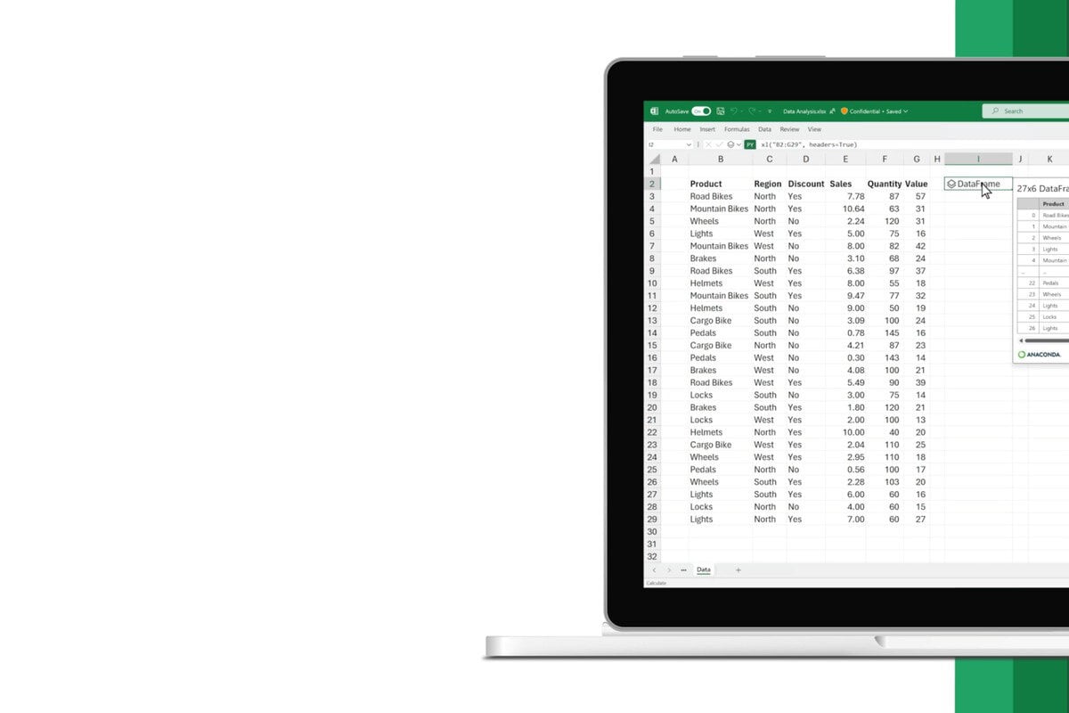 Η Microsoft φέρνει την Python στο Excel