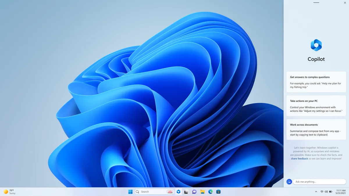 Διαθέσιμη η νέα μεγάλη ενημέρωση των Windows 11, με Copilot, Paint με AI και άλλα