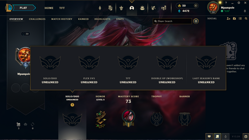 Περισσότερες πληροφορίες για "S13 League of Legend Acc Uranked"