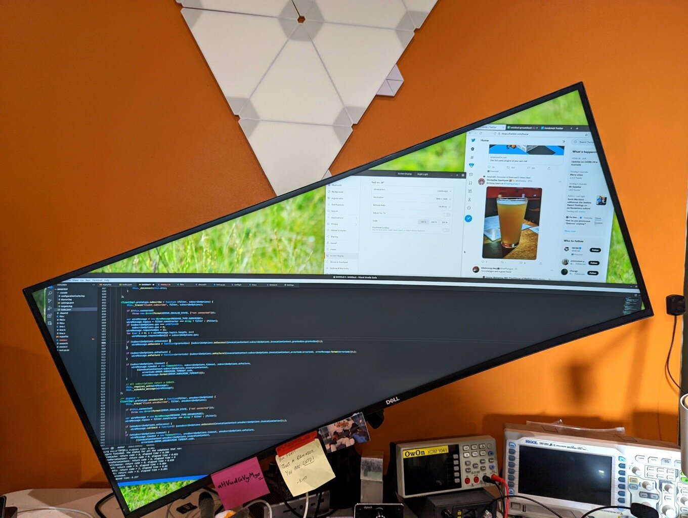 Το Linux είναι το μόνο λειτουργικό σύστημα που υποστηρίζει λειτουργία διαγώνιας οθόνης