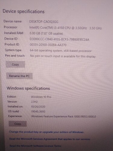 Περισσότερες πληροφορίες για "DESKTOP PC"