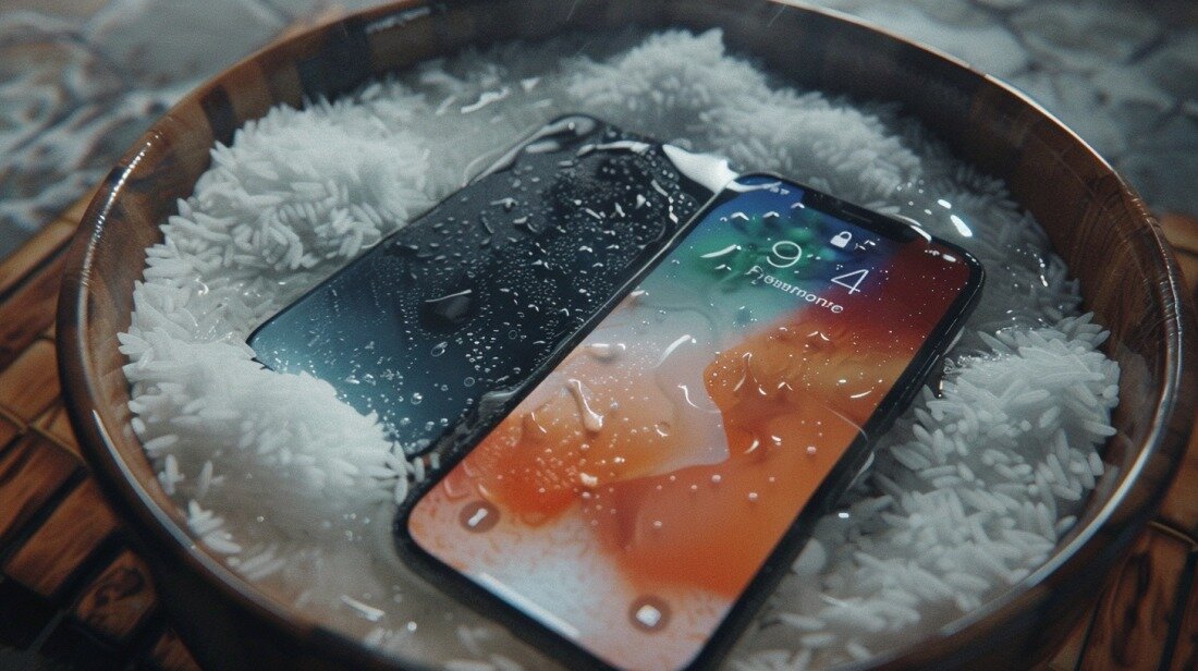 Κακός συνδυασμός το βρεγμένο iPhone και το ρύζι, προειδοποιεί η Apple