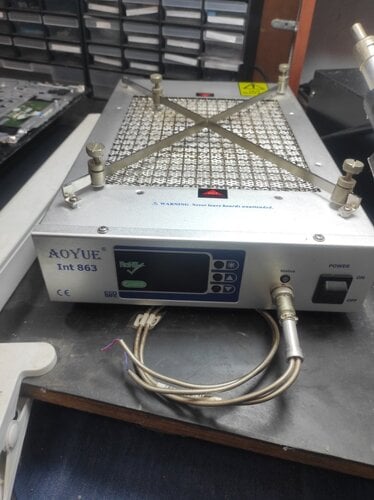 Περισσότερες πληροφορίες για "Aoyue 863 IR Preheating Station"
