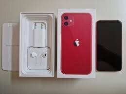 Περισσότερες πληροφορίες για "iPhone  11 red 64"