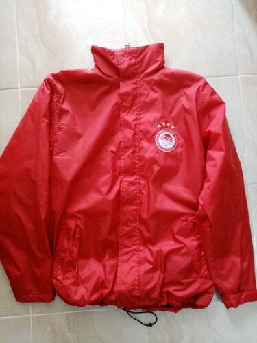 Περισσότερες πληροφορίες για "Olympiakos Football Windbreaker Jacket - Official Merchandise MINT"