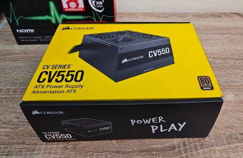 Περισσότερες πληροφορίες για "Corsair CV550 550W"