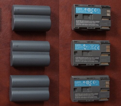 Περισσότερες πληροφορίες για "Canon BP-511A μπαταρίες"
