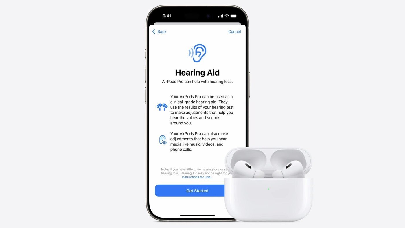 Περισσότερες πληροφορίες για "Τα AirPods Pro 2 μετατρέπονται σε ακουστικά βαρηκοΐας με την έγκριση του FDA"