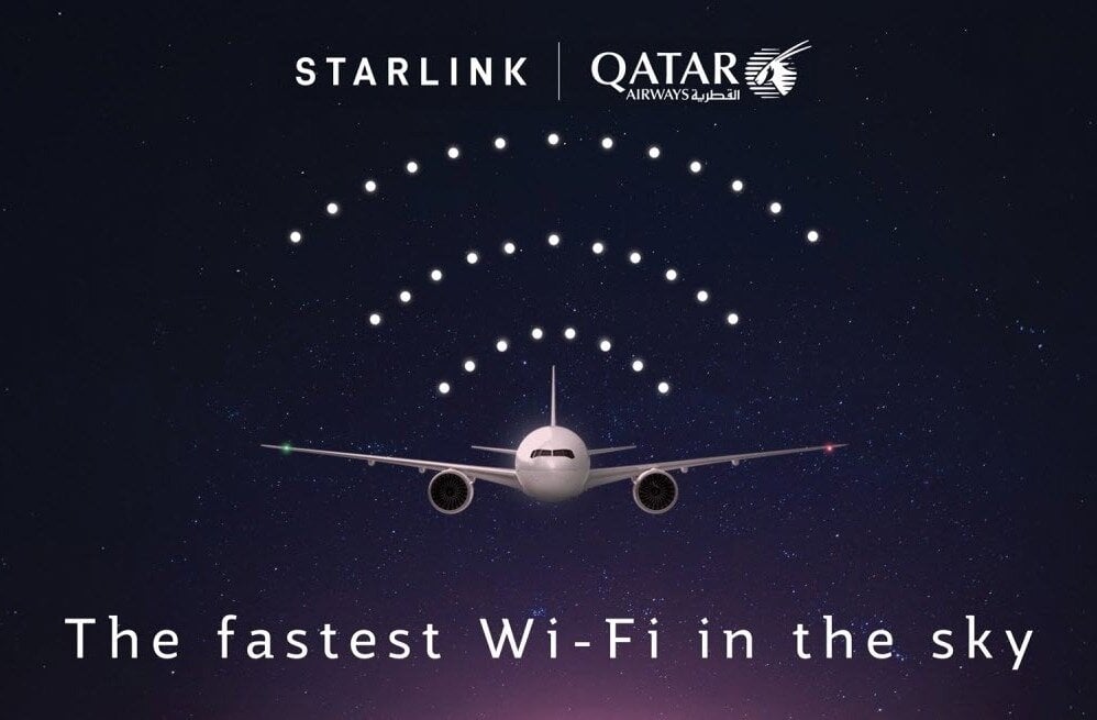 Qatar Airways: Η πρώτη αεροπορική με δωρεάν Starlink για όλους τους επιβάτες