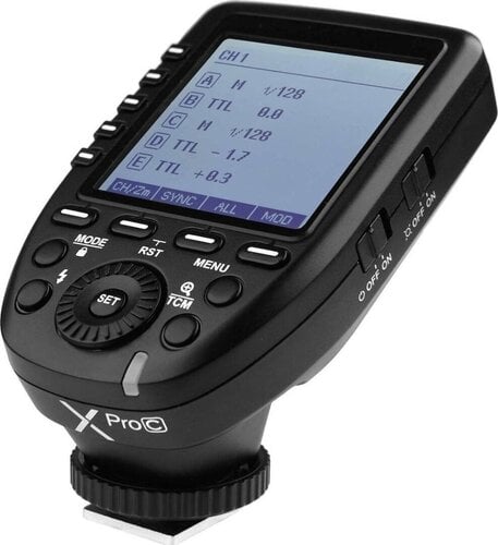 Περισσότερες πληροφορίες για "Godox Flash Trigger XPro-N ETTL for Canon"