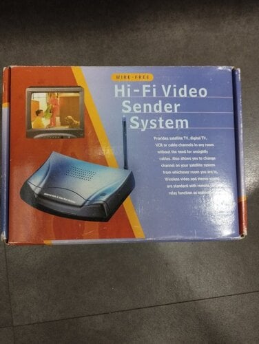Περισσότερες πληροφορίες για "HI-FI VIDEO SENDER SYSTEM"