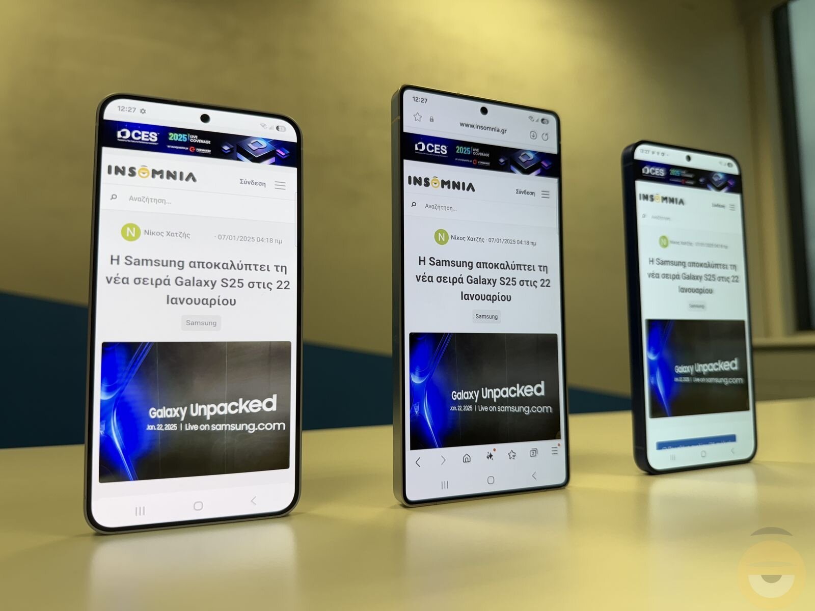 Περισσότερες πληροφορίες για "Η σειρά Samsung Galaxy S25 θέλει να γίνει ο προσωπικός σας AI βοηθός"