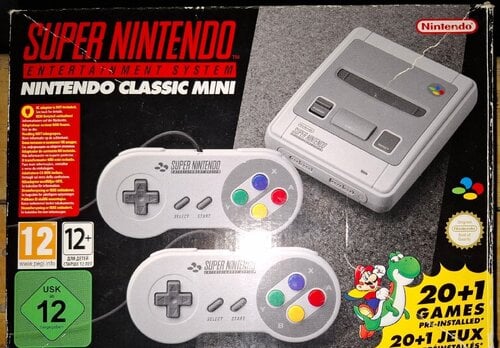 Περισσότερες πληροφορίες για "Nintendo Classic Mini: Super Entertainment System στη κουτα του"