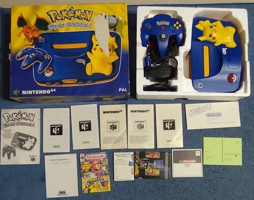 Περισσότερες πληροφορίες για "Nintendo 64 Pikachu ΠΛΗΡΗΣ"