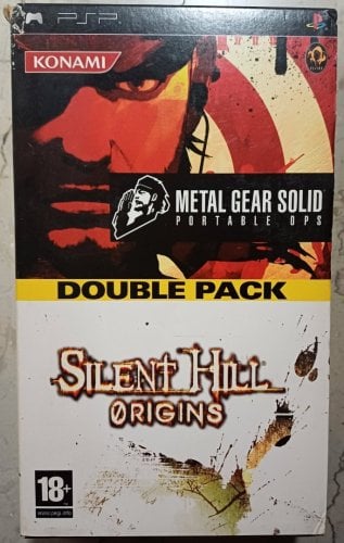 Περισσότερες πληροφορίες για "Metal Gear Solid Portable Ops & Silent Hill Origins (Double Pack) (PSP)"