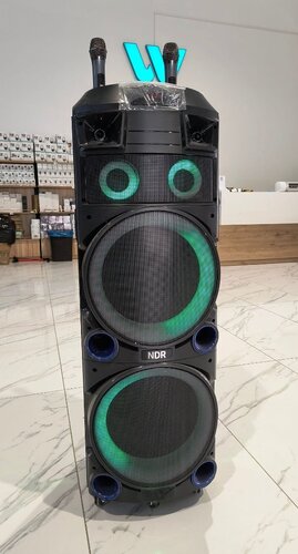 Περισσότερες πληροφορίες για "Ηχειο Ndr audio professional 2x12 bt"
